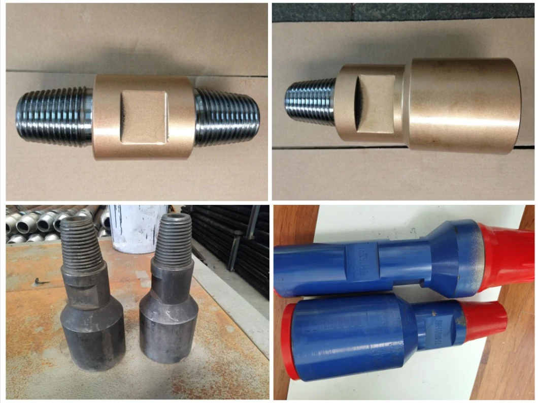 2 3/8 Mining DTH Tools API Drill Pipe Coupling Pin Box Sub Adaptor for Water Well Drill Pipe Tool Joints