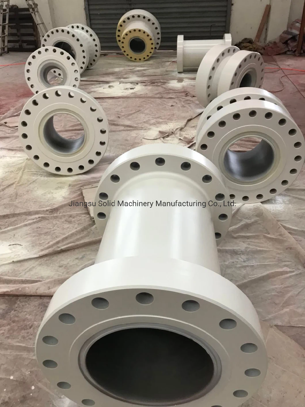 Oil Drilling Wellhead Assembly API 6A Flanged Spacer Spool Adapter