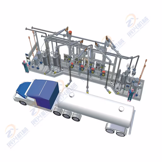 4-дюймовый нижний загрузочный рычаг с композитным шлангом и муфтой API